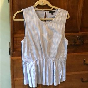 J crew pin-tuck blouse